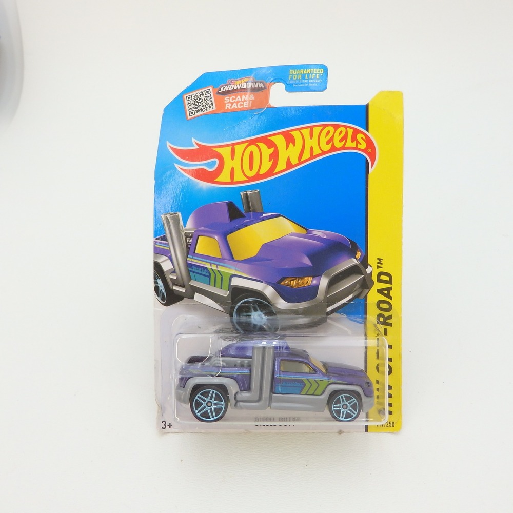 Hot Wheels Diesel Duty Purple HW Off-Road 2015 Hot Trucks 117/250 CFK64-09B0L
